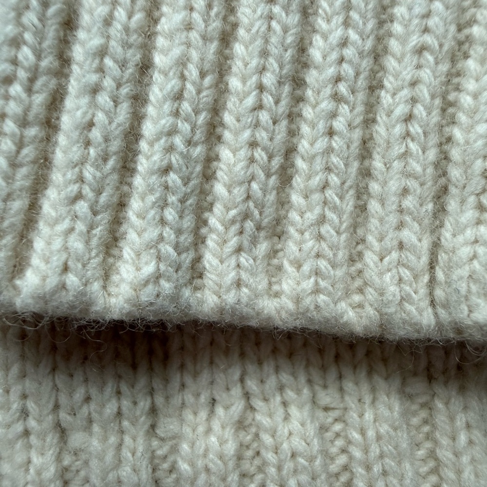 Polo by Ralph Lauren Cream Sweater with Navy Letters - Picture 5 of 12